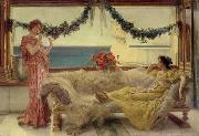 Melody on a Mediterranean Terrace Alma-Tadema, Sir Lawrence